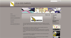Desktop Screenshot of lojadosdardos.com