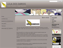 Tablet Screenshot of lojadosdardos.com